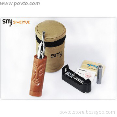 innovative E Cig Smask Protable Wooden Vapor